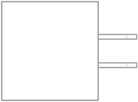 The Apple 20-watt USB-C power adapter.