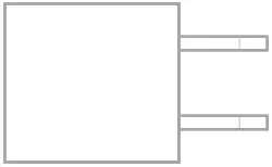The Apple 5-watt USB power adapter.