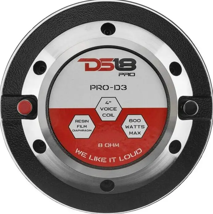 DS18-PRO-D3-4-Inch-Resin-Film-Diaphragm-Driver 8-Ohms-product-image
