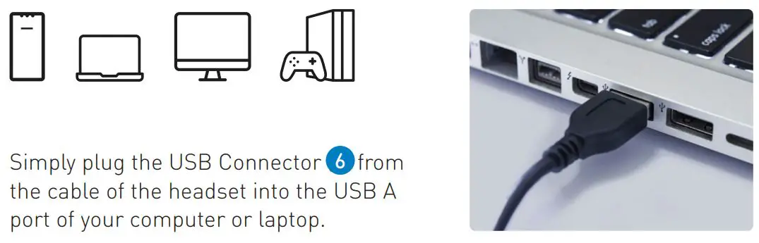 MIXX RapidX GX2 Over-Ear 7.1 Wired Gaming Headset User Manual - with PCs or laptops with USB ports