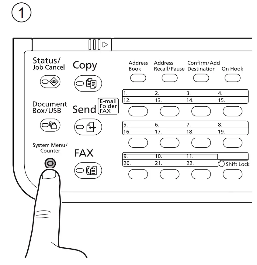 MA2100c Series Laser Multi function printer Print Status Page