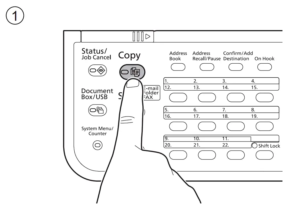 MA2100c Series Laser Multi function printer Copy