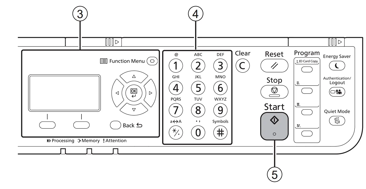 MA2100c Series Laser Multi function printer Copy