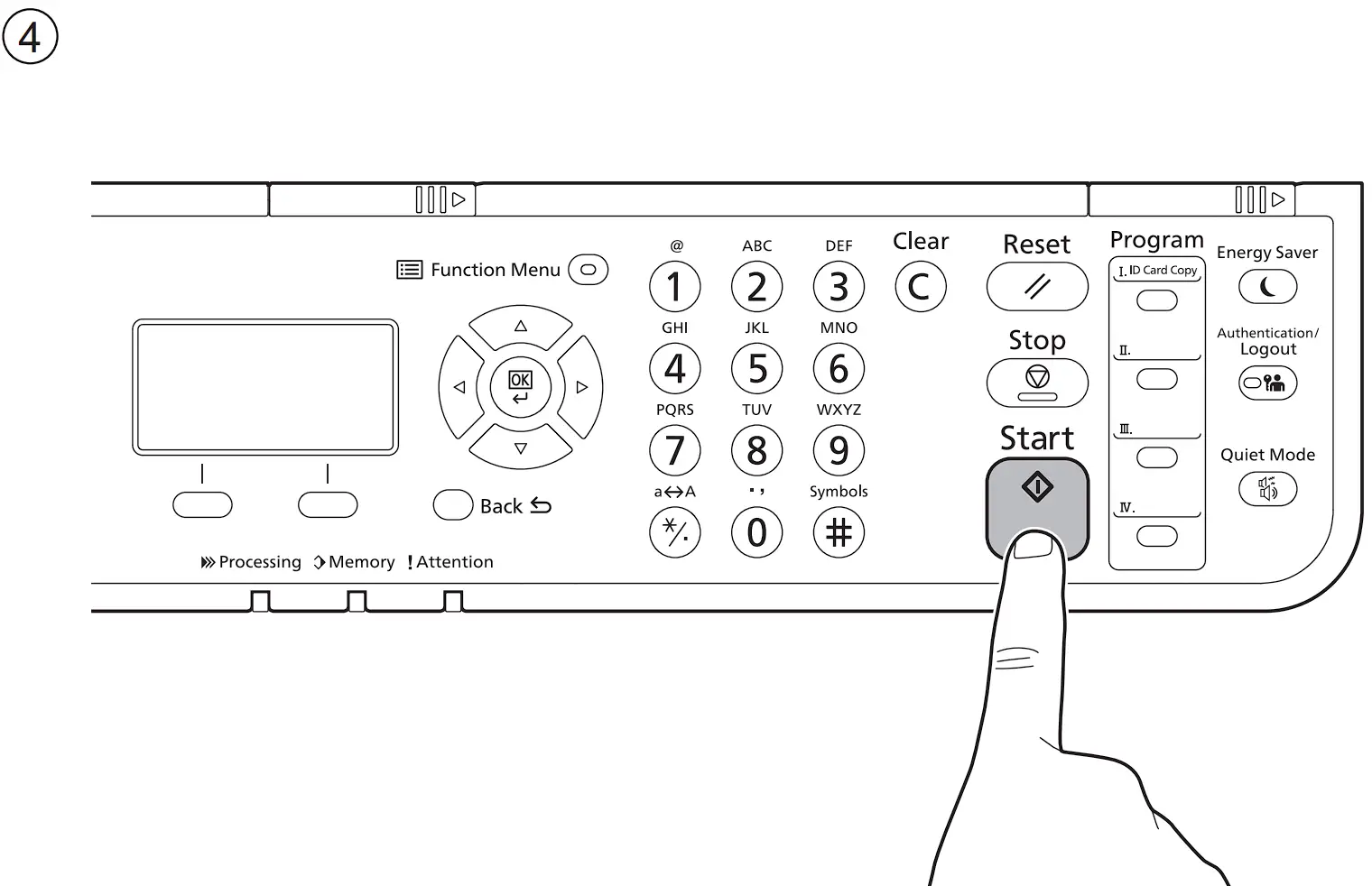 MA2100c Series Laser Multi function printer Fax