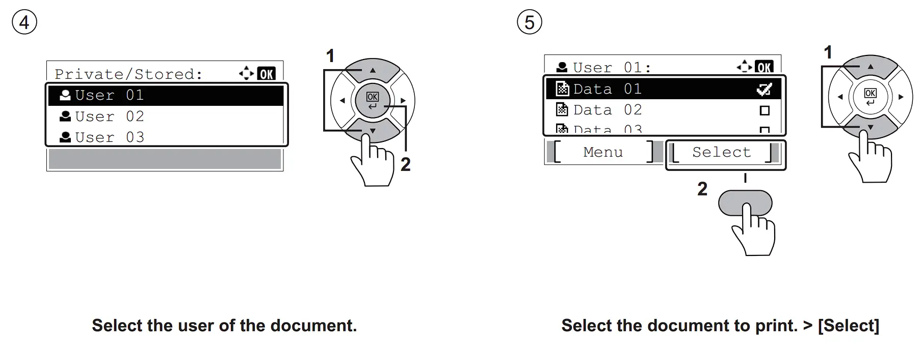 MA2100c Series Laser Multi function printerPrivate printing