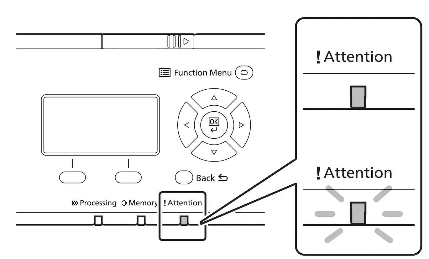 MA2100c Series Laser Multi function printer Troubleshooting