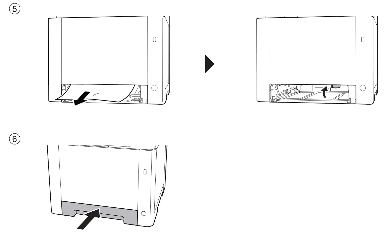 MA2100c Series Laser Multi function printer Clear Paper Jam