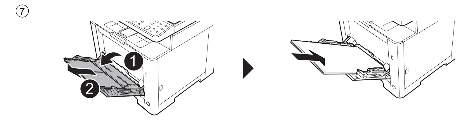 MA2100c Series Laser Multi function printer Clear Paper Jam