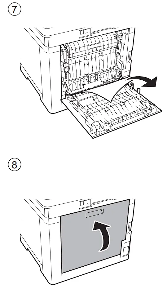 MA2100c Series Laser Multi function printer Clear Paper Jam