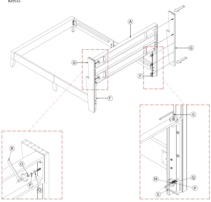 HOMEDEPOT-SXB0812AAB-Black-Velvet-Upholstered-Frame-Queen-Platform-Bed-with-Channel-Tufting-and-Nailhead-Trim-FIG-6