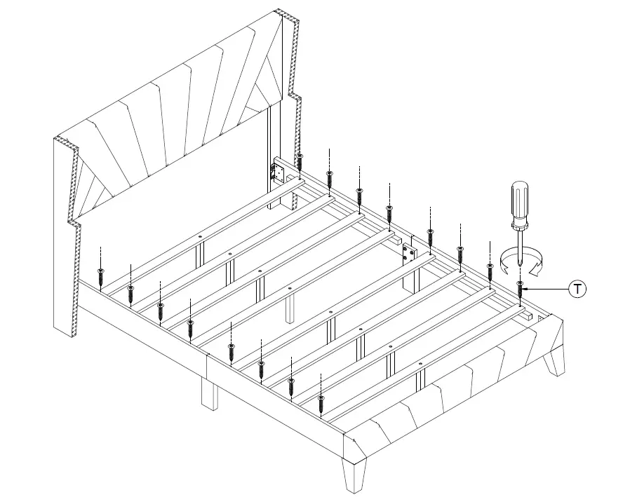 HOMEDEPOT-SXB0812AAB-Black-Velvet-Upholstered-Frame-Queen-Platform-Bed-with-Channel-Tufting-and-Nailhead-Trim-FIG-8