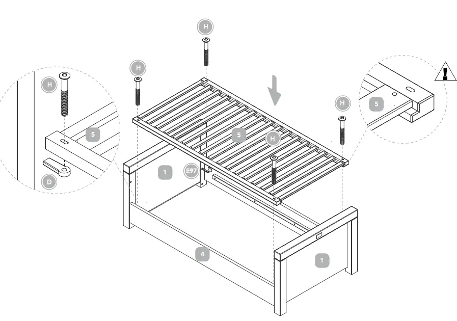 Silver Cross Coastline Cot Bed FIG (18)