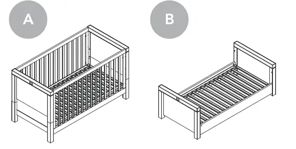 Silver Cross Coastline Cot Bed FIG (4)