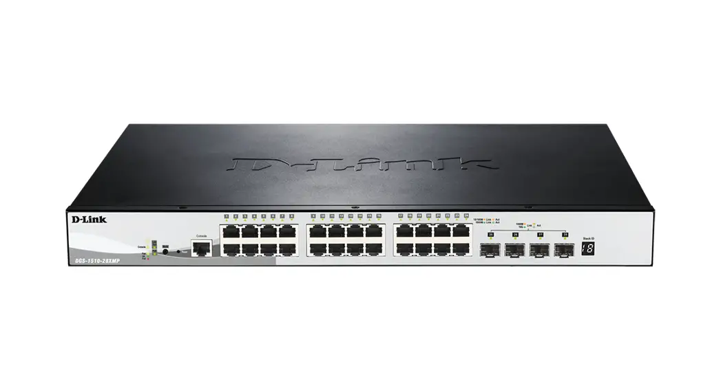 D-link Dgs-1510-28xmp Gigabit Stackable Smart Managed Switch User Guide