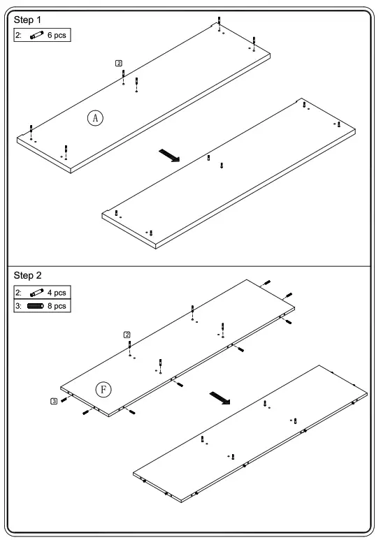 ANGELES HOME MS71001 87AM1 Wash White TV Stand Console - fig5