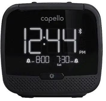 Capello CR22 Sleep and Charge Dual Alarm Clock-product