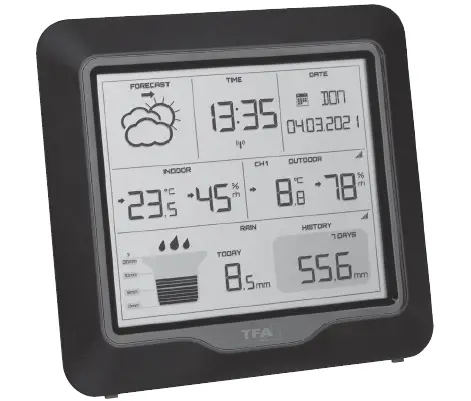 TFA 35.1160.01 Rain Pro Digital Wireless Weather Station01