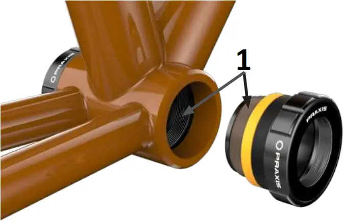 PRAXIS M30 - BB INSTALLATION 4