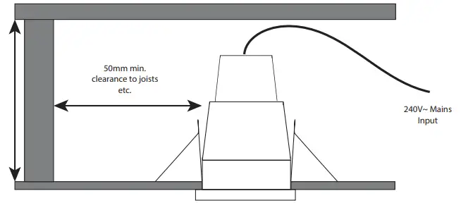 AURORA-EN-DL10160-Spryte-6W-3000K-Adjustable-Integrated-IP44-Triac-Dimmable-Downlight-fig-3
