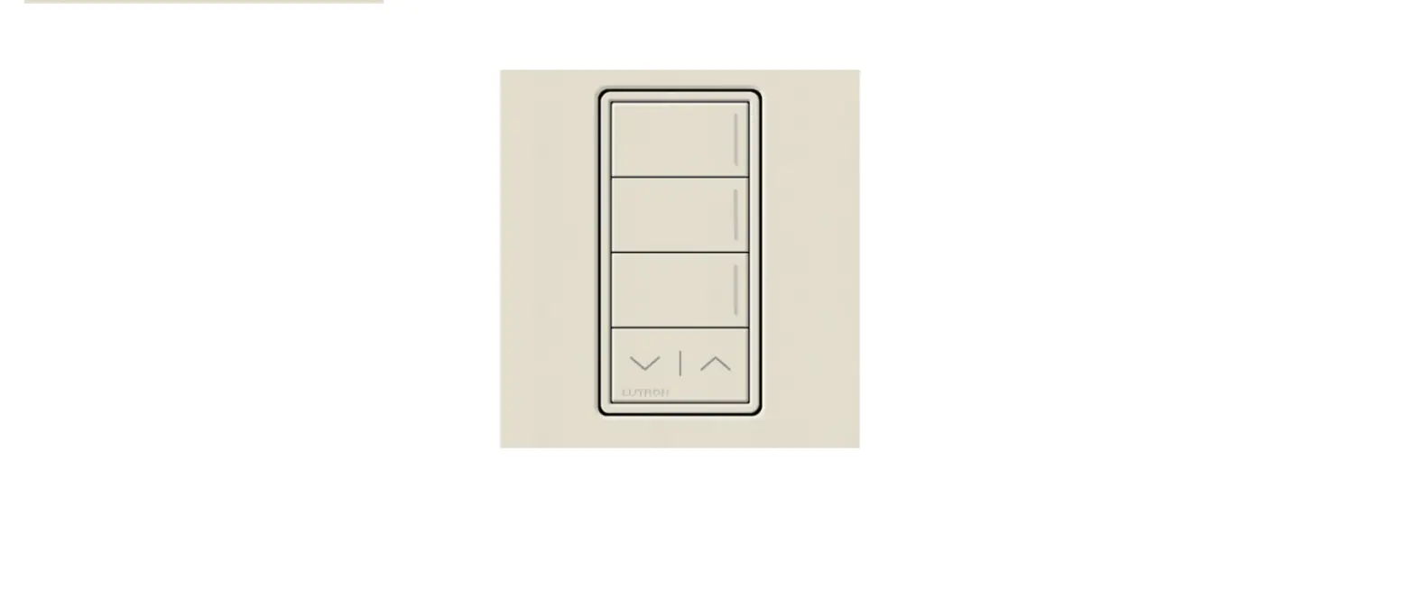 Lutron Radiora 3 Sunnata Keypad 3 Button Installation Guide Lutron Radiora 3 Sunnata Keypad 3 Button Installation Guide