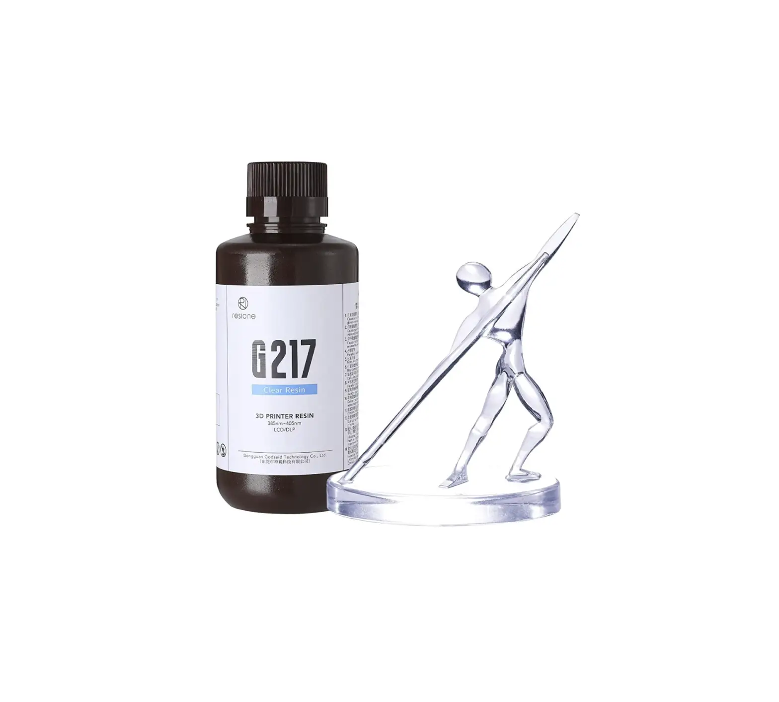 Resione G217 Clear Tough 3d Printer Resin Instructions