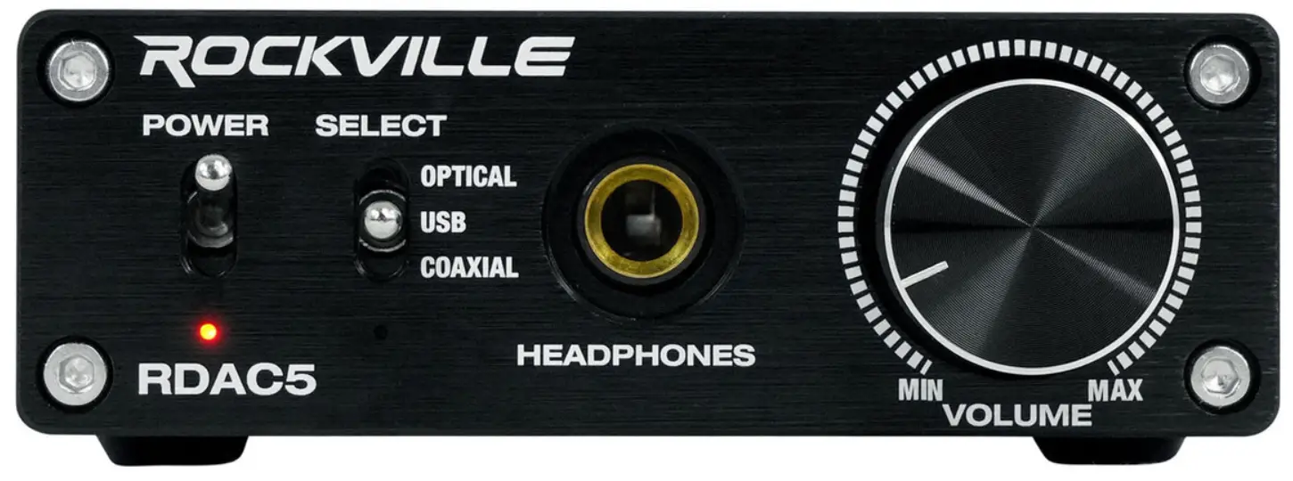 ROCKVILLE RDAC5 RCA Headphone product