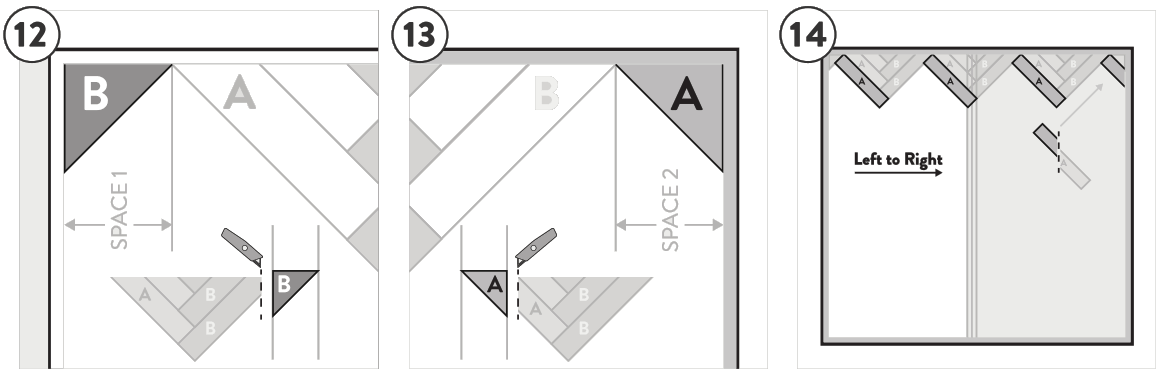 Kraus B-K-023 Luxury Vinyl Flooring Herringbone - Fig5