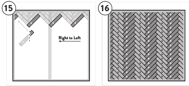 Kraus B-K-023 Luxury Vinyl Flooring Herringbone - Fig6