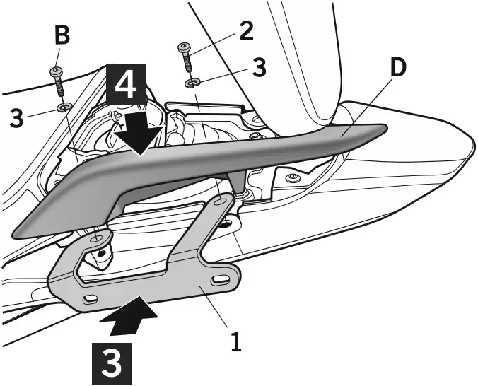 SHAD Honda Series NC 750 X 21 H0NC714P A03