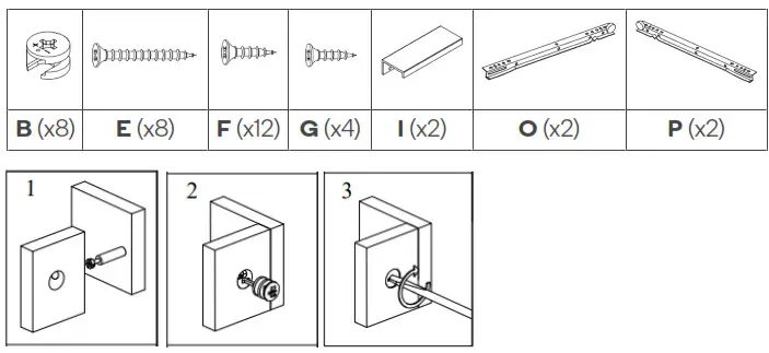 SHANGRI-LA SLHONEYBTWA, SLHONEYBTBA HONEYCOMB BEDSIDE TABLE - Step 2