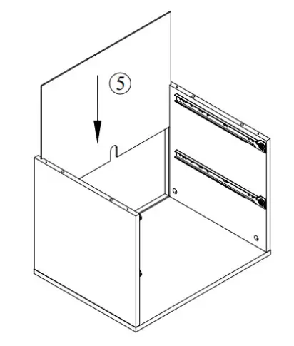 SHANGRI-LA SLHONEYBTWA, SLHONEYBTBA HONEYCOMB BEDSIDE TABLE - Step 4