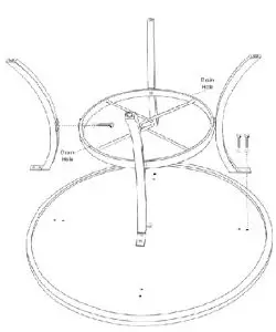 Winston Round KD Base Only and Alternative Top