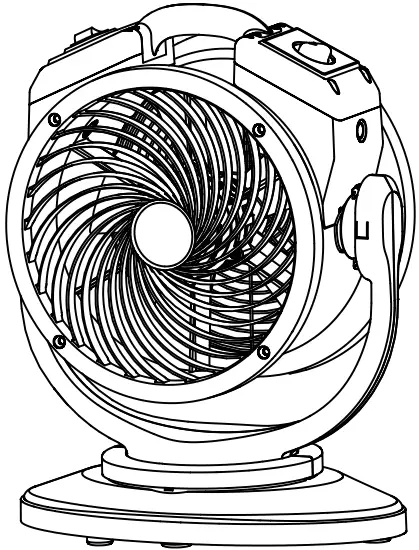 Air Circulator diagram