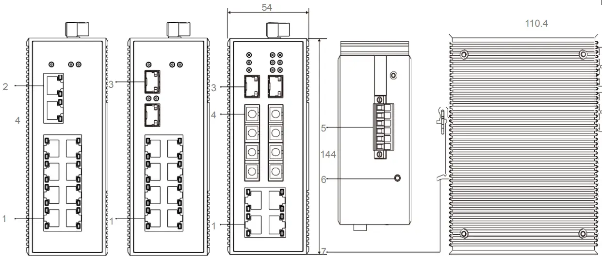 Interface description diagram