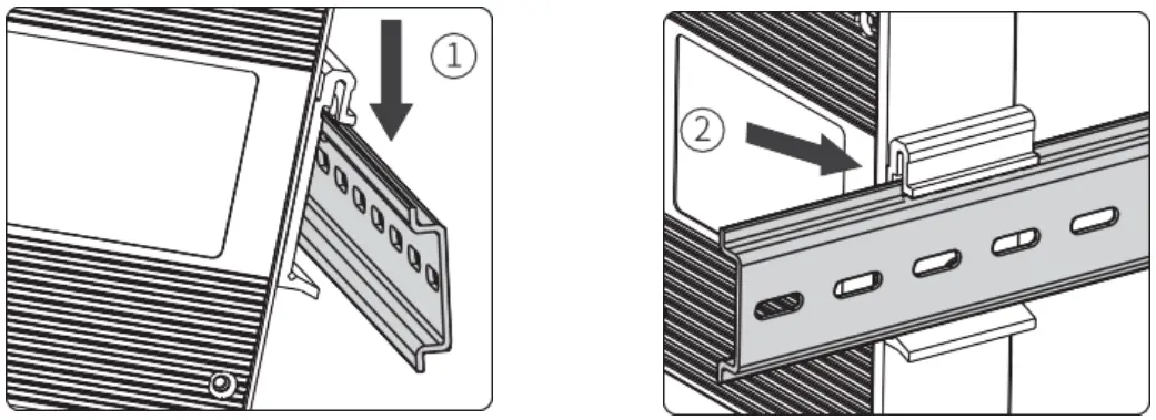 Device installation diagram