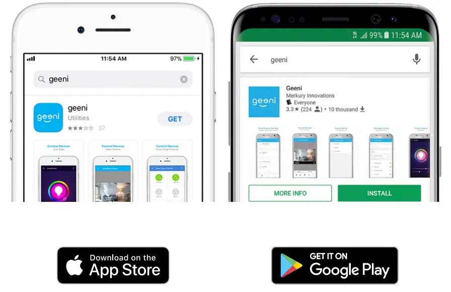 geeni 2983588 Smart WiFi - Geeni app.