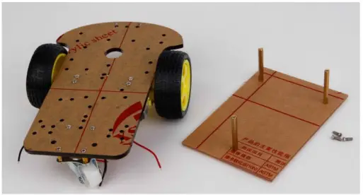 velleman-VMA500-2WD-Motor-Chassis-Robotics-Kit-fig-18