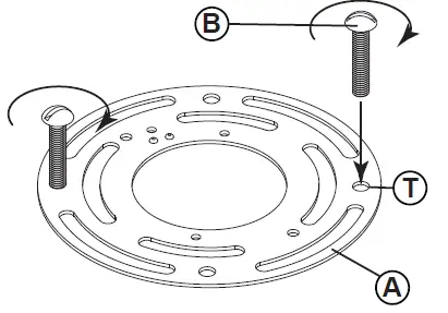 HINKLEY-42005-13-Inch-Black-Flush-Mount-Ceiling-Light-FIG-1
