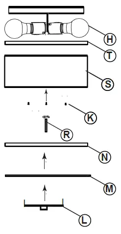 HINKLEY-42005-13-Inch-Black-Flush-Mount-Ceiling-Light-FIG-3