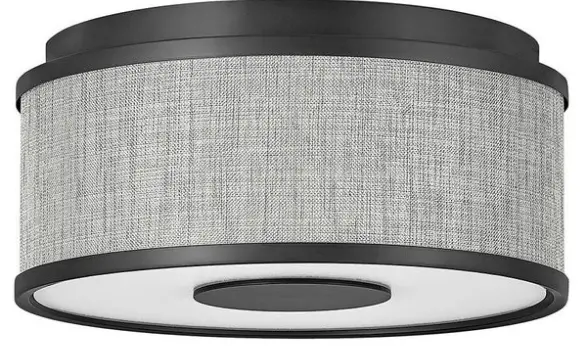 HINKLEY-42005-13-Inch-Black-Flush-Mount-Ceiling-Light-PRODUCT