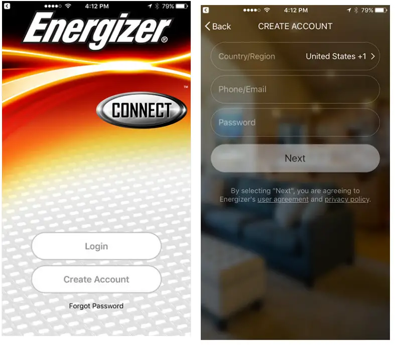 Energizer EIS3-1001-WHT Smart WiFi Surge Protector - account