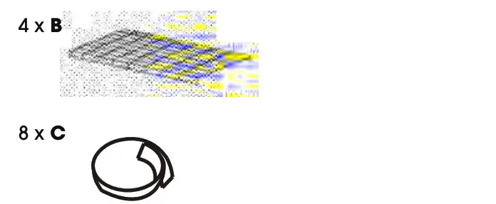 bluu Backyard Green House - PARTS LIST 2