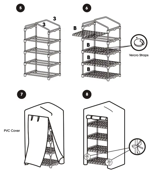 bluu Backyard Green House - STEP DESCRIPTION 2