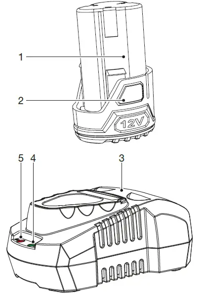 BATAVIA FIXXPACK 12V Battery 2 Ah 1