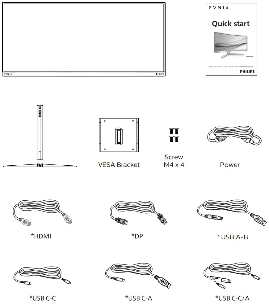 PHILIPS 34M2C8600 Curved Gaming Monitor - FIGURE 1