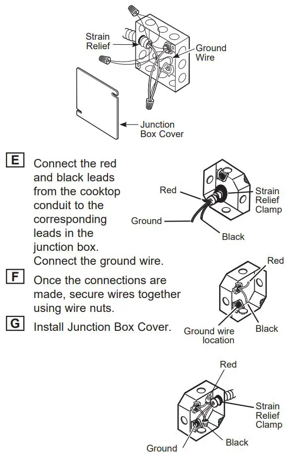 Cafe Appliances CHP90361TBB 30 and 36 Inch Electric Cooktop Instruction Manual - NEW CONSTRUCTION AND BRANCH