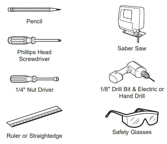 Cafe Appliances CHP90361TBB 30 and 36 Inch Electric Cooktop Instruction Manual - TOOLS YOU MAY NEED