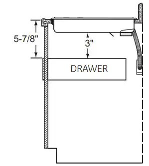 Cafe Appliances CHP90361TBB 30 and 36 Inch Electric Cooktop Instruction Manual - VERTICAL CLEARANCES
