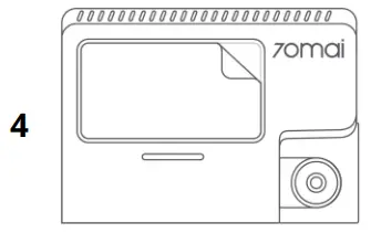 70mai A800S 1 4K Dash Cam - fig4