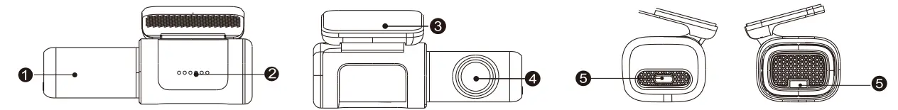 Fanttik C8 APEX Dash Cam - Figure 2